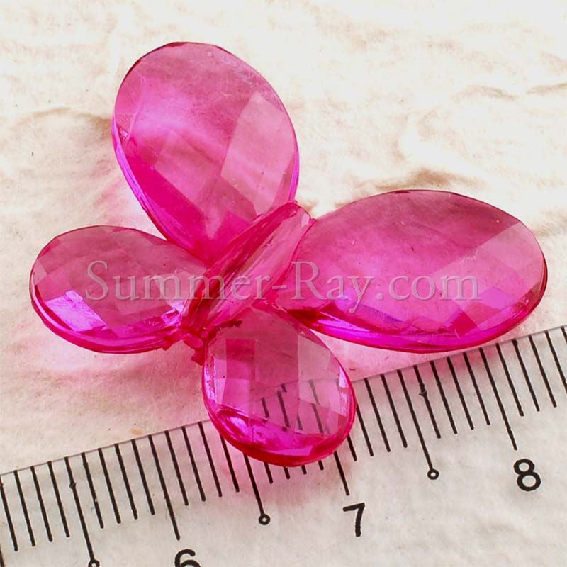 Yolev 200pcs Butterfly Beads Butterfly Crystal Beads for Jewelry Making  Bulk Butterfly Spacer Beads Butterfly Loose Beads for Earring Bracelet