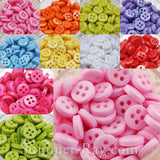Doll Buttons 7mm (4 eye) - 200 pieces