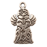 Tibetan Silver Praying Angel Charm Pendant