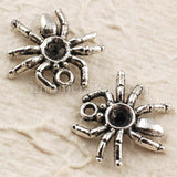 Tibetan Silver Spider Charm Pendant