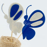 Ivory - Royal Blue