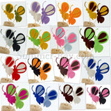 Felt Cut Out - Butterfly Topper 24 pieces