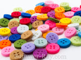 4-Eye Felt Buttons