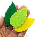 Felt Cut Out - Leaves 50 pieces