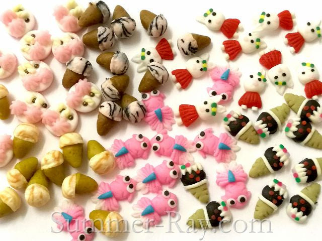 FIMO 3D Polymer Clay 6 Designs Nail Art –