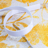 Sample: slipping on the headband cover