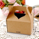 Heart Handle Bomboniere Favor Boxes