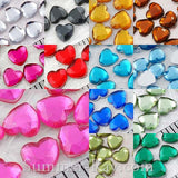 Jewels Heart 4mm - 1000 or 10,000 pieces