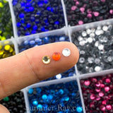 Hot Fix Rhinestones SS16 (4mm) Mixed Color in Storage Box - 7500 pieces