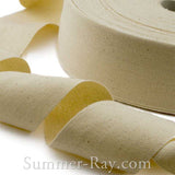 Beige Linen Ribbon - 10 yards