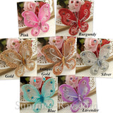 Stocking Butterflies 4.5cm - 50 pieces