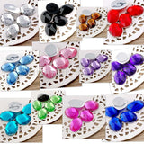 Rhinestones 14mm x 10mm Oval - 50, 500 or 1000 pieces
