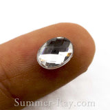 Rhinestones 6mm x 8mm Oval - 100, 1000 or 2000 pieces