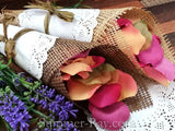 Paper Burlap and Doily Confetti Cone DIY Set