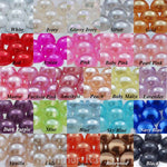 Flat Back Pearls 4mm - 1000, 5000 and 10000 pieces