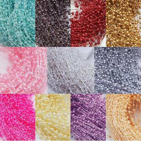 Pearl Bead Trim / Ribbon / Lace - 100 pieces