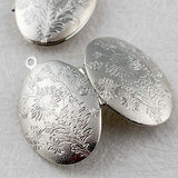 Oval Photo Lockets