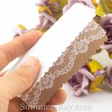 Personalized Printed Lace Place Card Escort Card