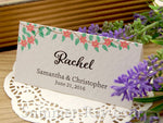 Personalized Spring Party Place Card - 12 to 120 pieces