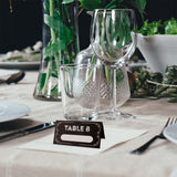 Personalized Black & White Country/Vintage Wedding Party Place Cards Escort Cards