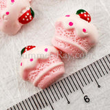 Cabochon Resin Flat Back Cupcake
