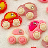 Cabochon Resin Beetle Cars