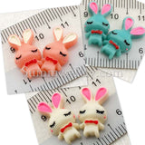 Cabochon Resin Sleeping Bunny