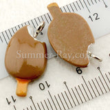 Cabochon Resin Mixed Owl/Ice Cream/Pencil/Mustache/Skull Head/Cupcake/Bear/Dog with Eye Bolt