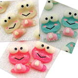 Cabochon Resin Seated Frog