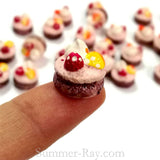 Cabochon Resin Creamy Fruit Cake