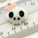 Cabochon Resin Mixed Owl/Ice Cream/Pencil/Mustache/Skull Head/Cupcake/Bear/Dog with Eye Bolt