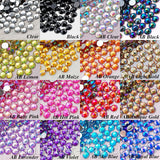 Rhinestones 5mm AB Globe Cut - 500, 2000 and 5000 pieces