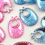 Jewels Baby Bib 18mm - 100 pieces