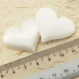 100pcs Satin Hearts