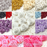 15 mm satin roses