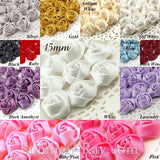 DIY Burlap Tag with Satin Roses