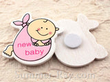 Wooden Baby in Sling - 20 or 100 pieces