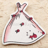 Wooden Evening Gown Embellishment