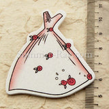 Wooden Evening Gown Embellishment