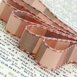Stitched Ribbons Checked 12mm - 5 yards