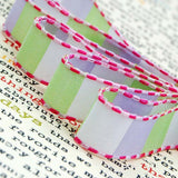 Stitched Ribbons Checked 12mm - 5 yards