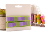 Stitched Ribbons Checked 12mm - 5 yards