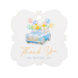 Thank You for Driving by Tags Birthday Favors Tags Party Parade Tags