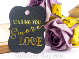 Gold Foil Hot Stamping S'More Love Little Violin Favor Tags