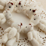 Mini Teddy Bear 35mm - 10 or 50 pieces