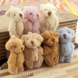 Mini Teddy Bear 45mm - 10 or 50 pieces