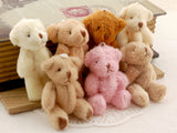 Mini Teddy Bear 60mm - 10 pieces