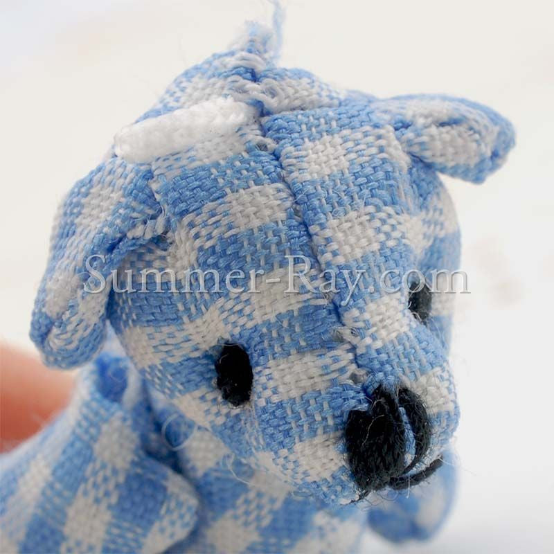 teddy Pre-Owned Brown Monogram Velour DouDou Teddy Bear QJH0C24H0B002