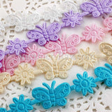 Butterfly Applique Ribbon Trim