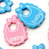 Wooden Baby Bib Embellishment